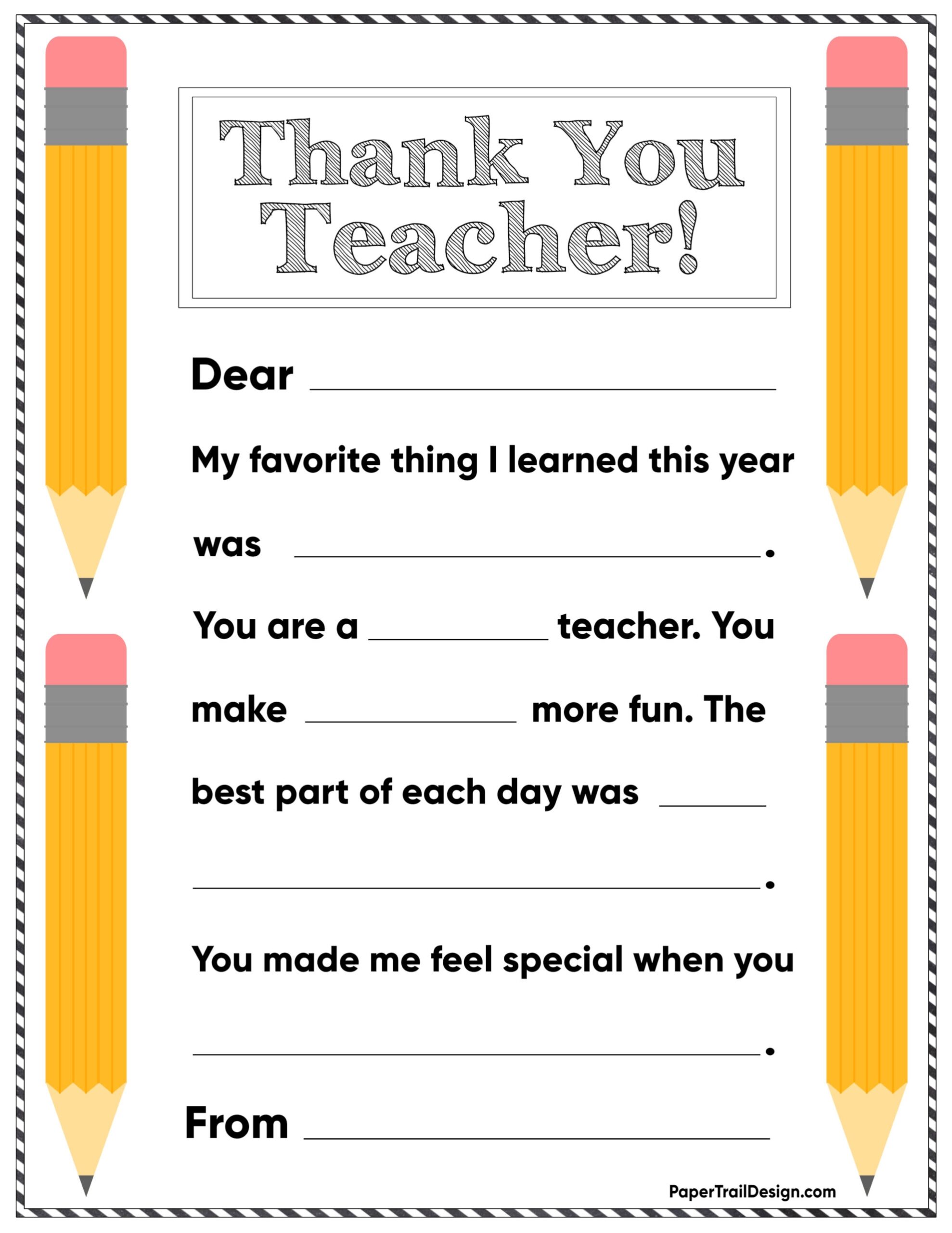 printable cards teacher appreciation