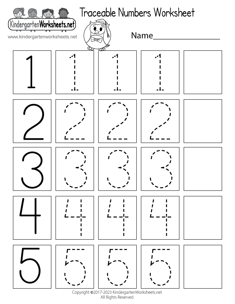 printables of numbers
