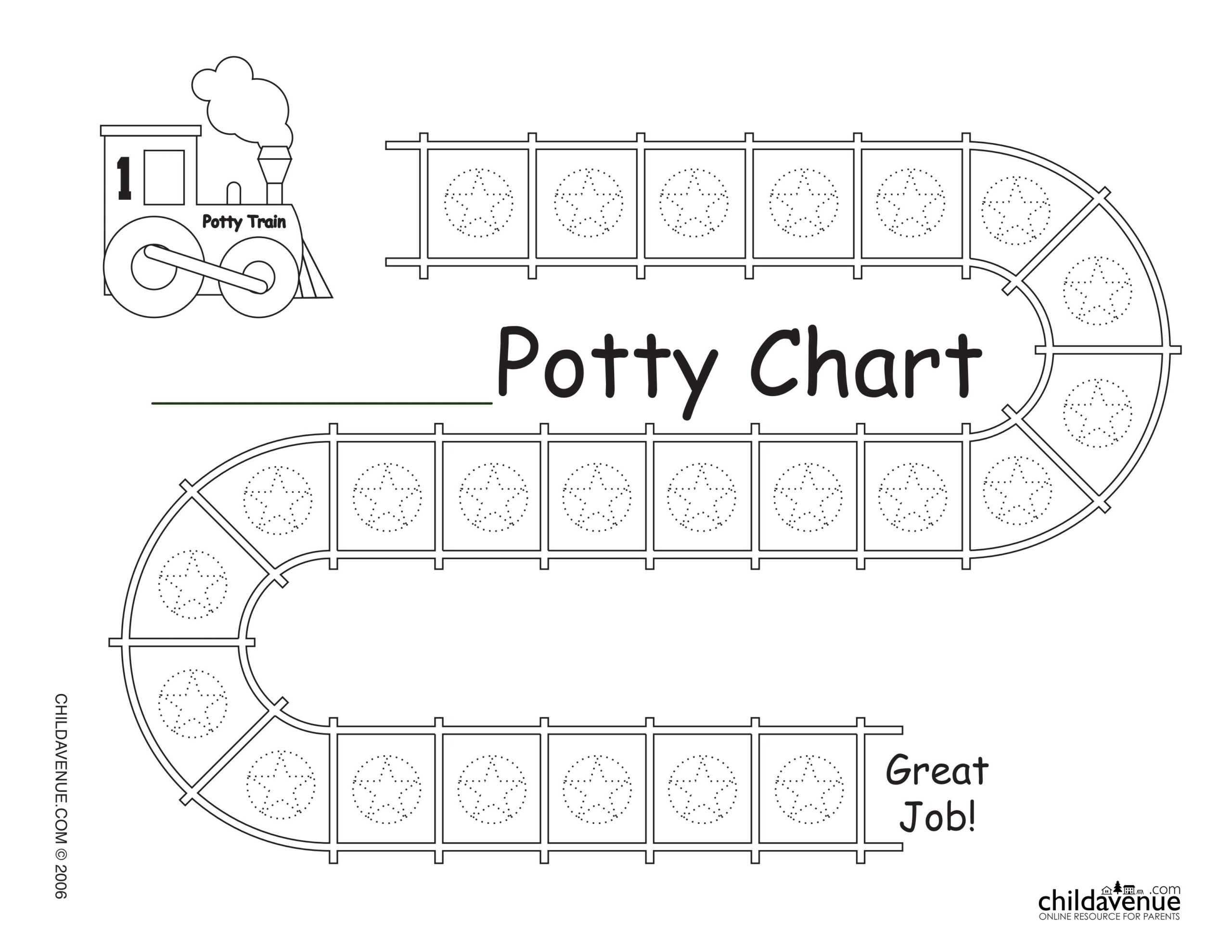 potty training chart printable potty training chart printable