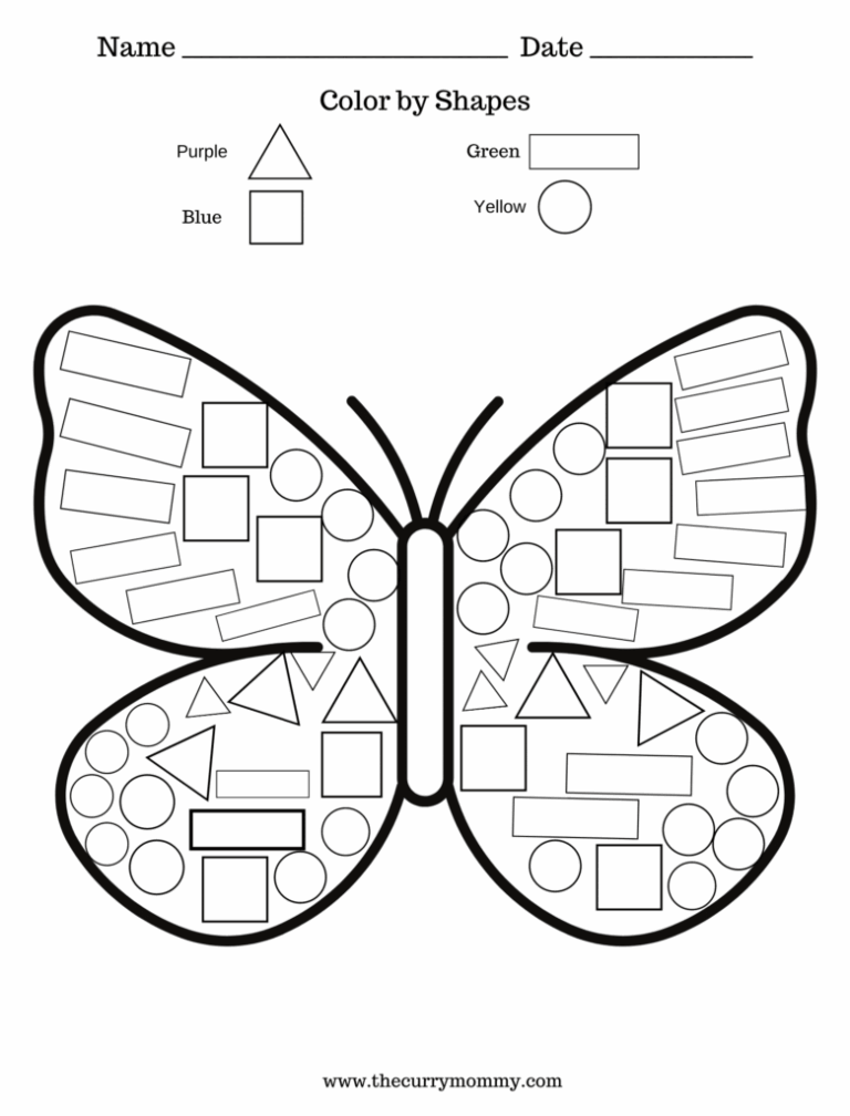 Free Printable Worksheets For Kids The Curry Mommy