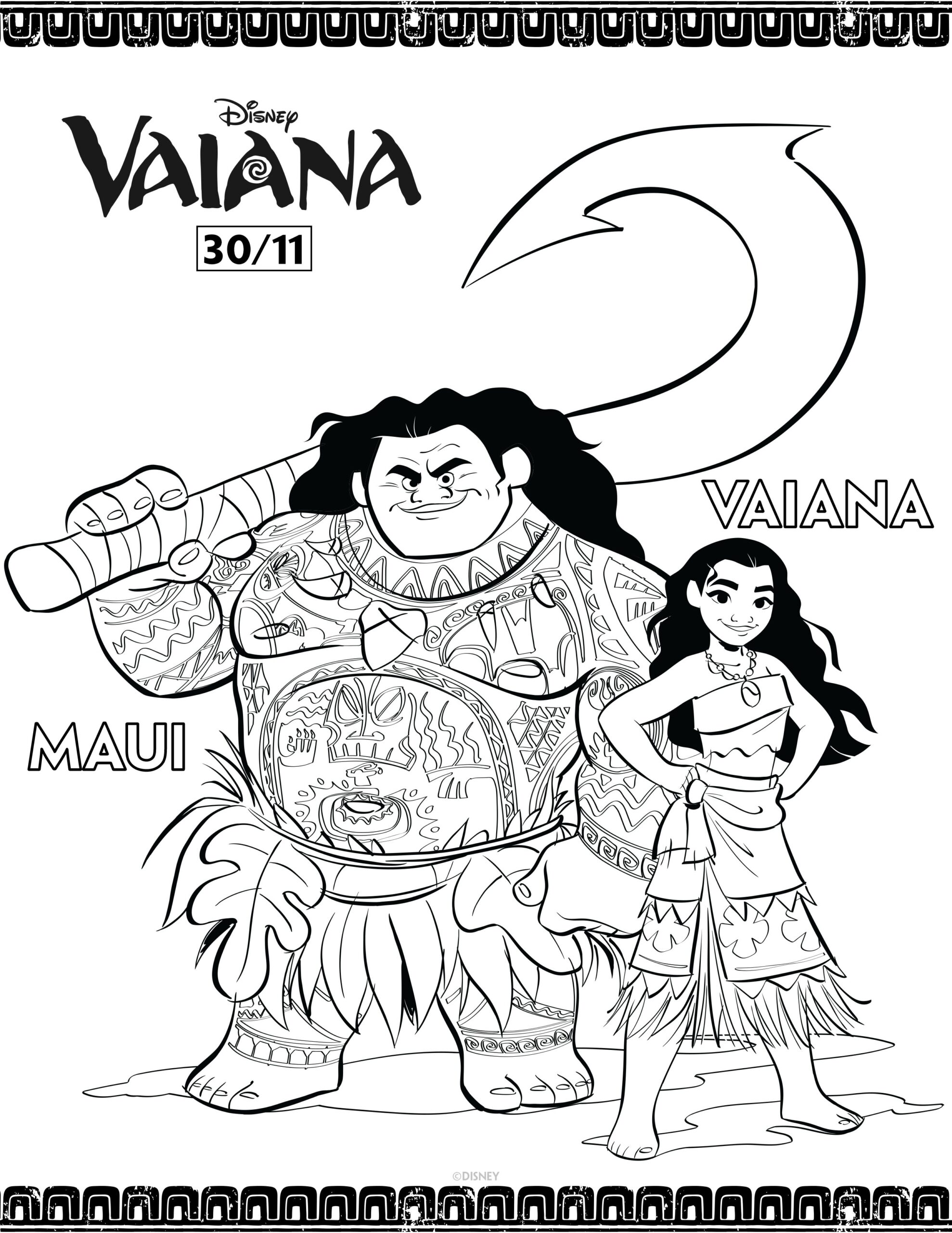 moana coloring pages printable moana coloring pages printable