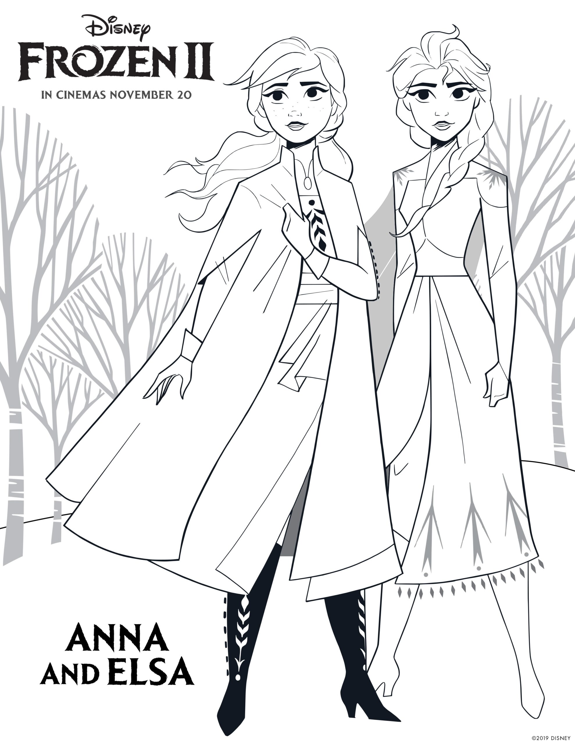 Frozen 2 Free Coloring Pages With Elsa Anna Olaf Kristoff Bruni And Nokk YouLoveIt Frozen 2 Free Coloring Pages With Elsa Anna Olaf Kristoff Bruni And Nokk YouLoveIt