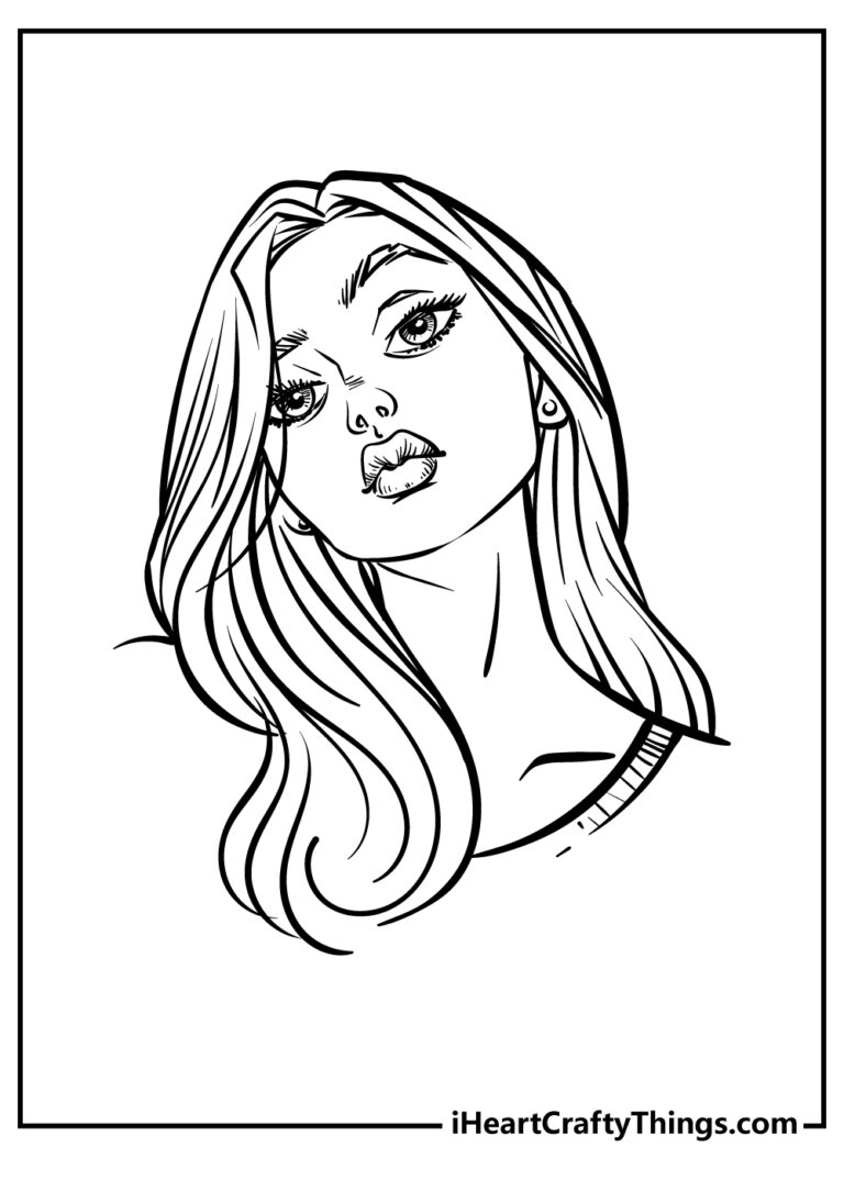 Girly Coloring Pages 100 Free Printables