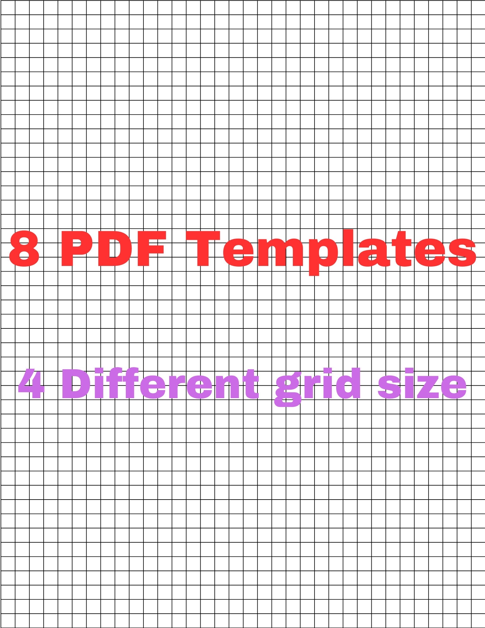 Graph Paper Quad Ruled 4 Grid Sizes 1 5 Inch 1 4 Inch 1 3 Inch 1 2 Inch US Letter Size 8 5 11 Inches Printable 8 Pdfs Multiple Grids KDP Etsy Graph Paper Quad Ruled 4 Grid Sizes 1 5 Inch 1 4 Inch 1 3 Inch 1 2 Inch US Letter Size 8 5 11 Inches Printable 8 Pdfs Multiple Grids KDP Etsy