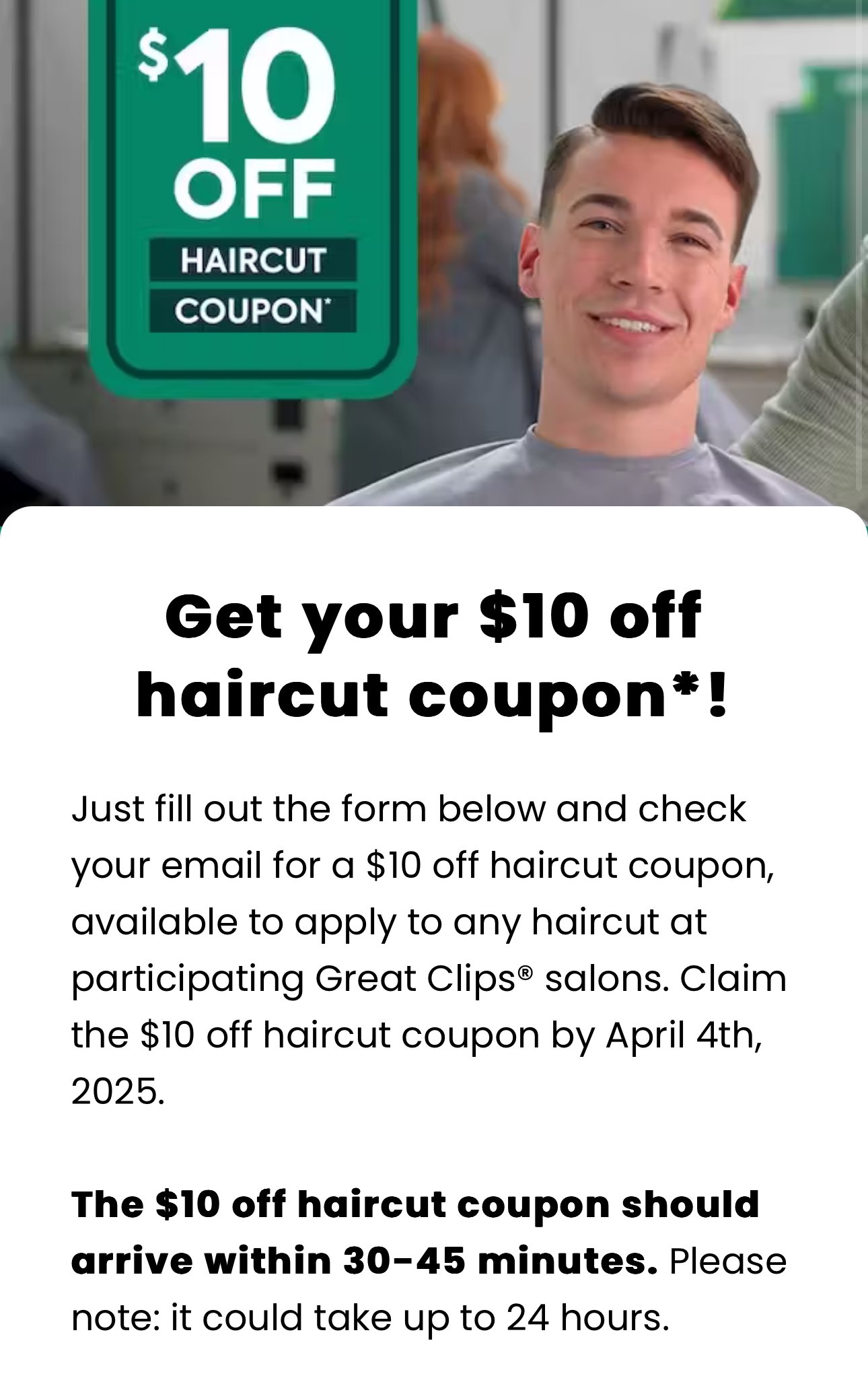 Great Clips Haircut Deal 10 Off