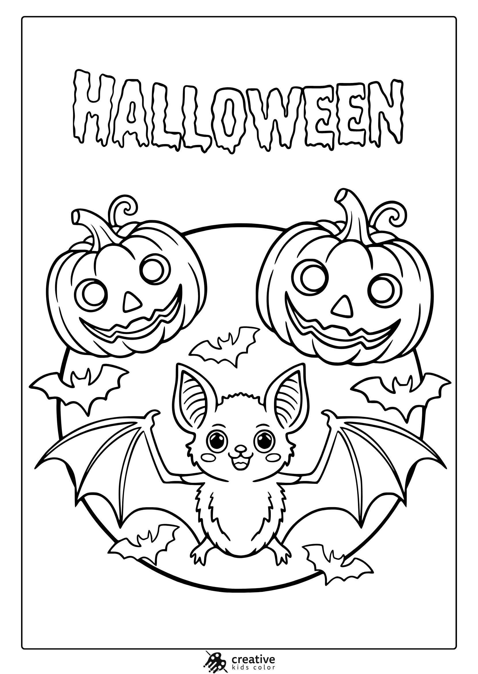 Halloween Coloring Pages Free Printable PDFs  Halloween Coloring Pages Free Printable PDFs