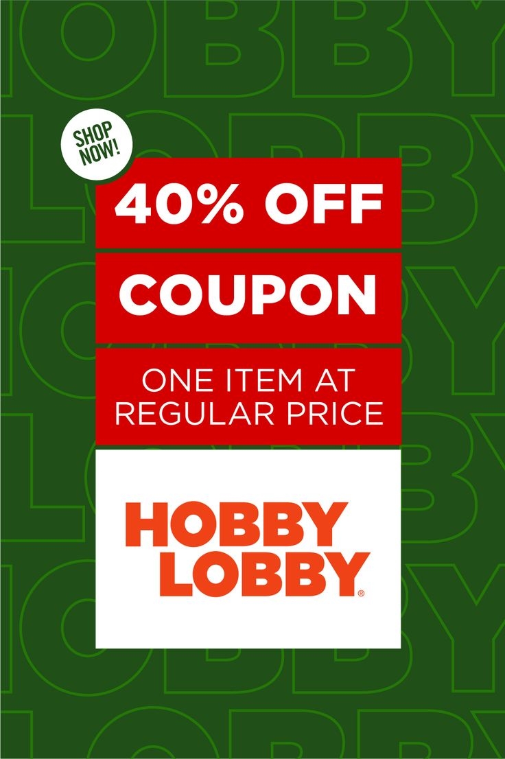 Hobby Lobby Coupon