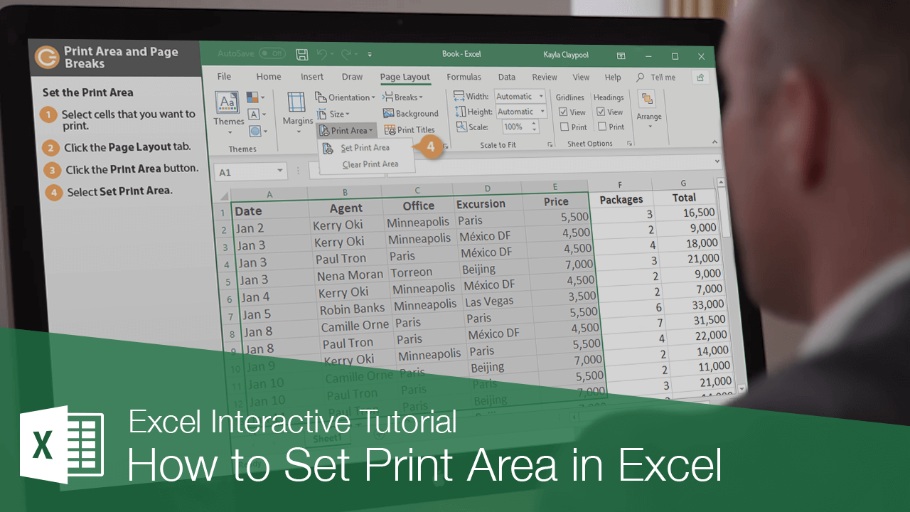 excel set printable area excel set printable area