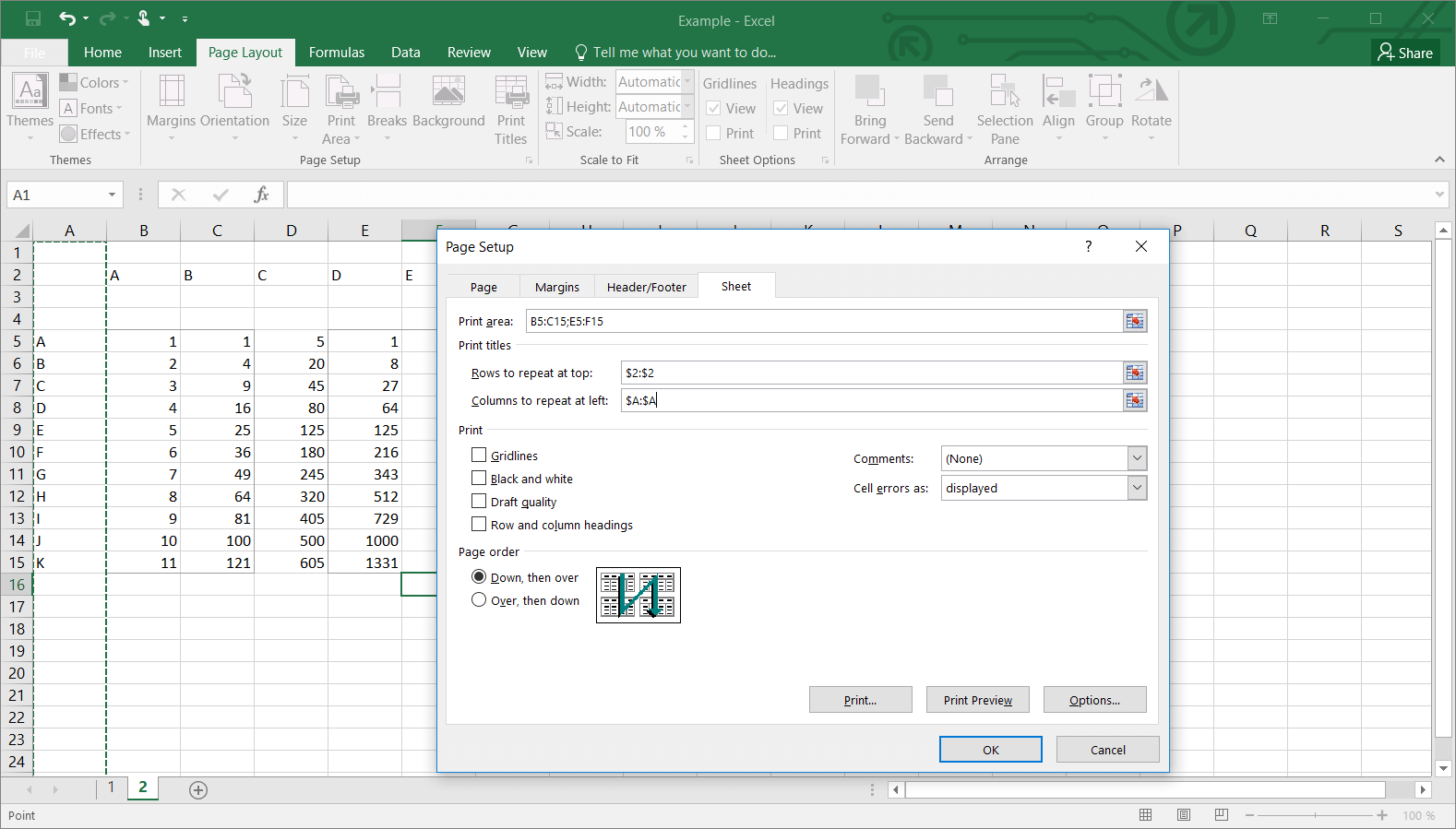 How To Set The Print Area In Excel IONOS How To Set The Print Area In Excel IONOS