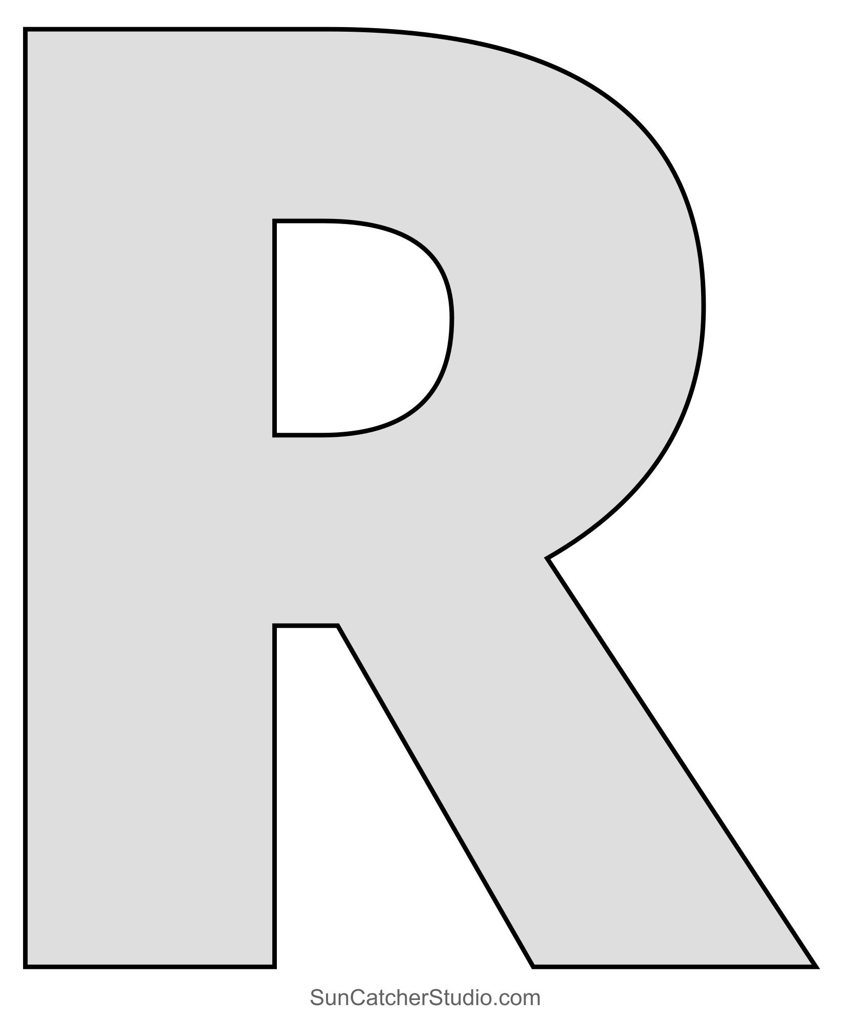 large printable alphabet letters