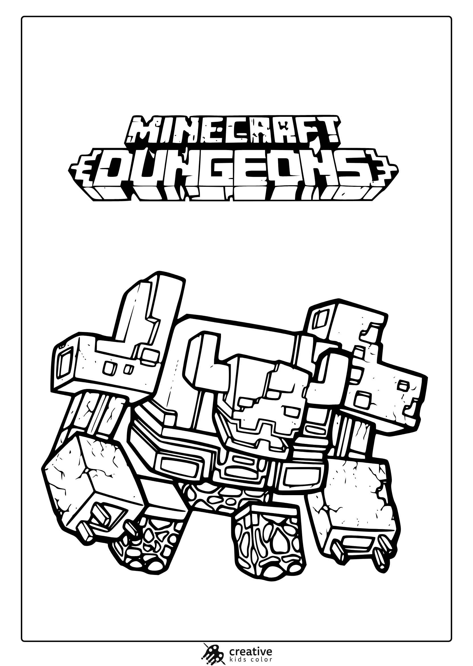 Minecraft Coloring Pages 30 Free Printable PDF  Minecraft Coloring Pages 30 Free Printable PDF