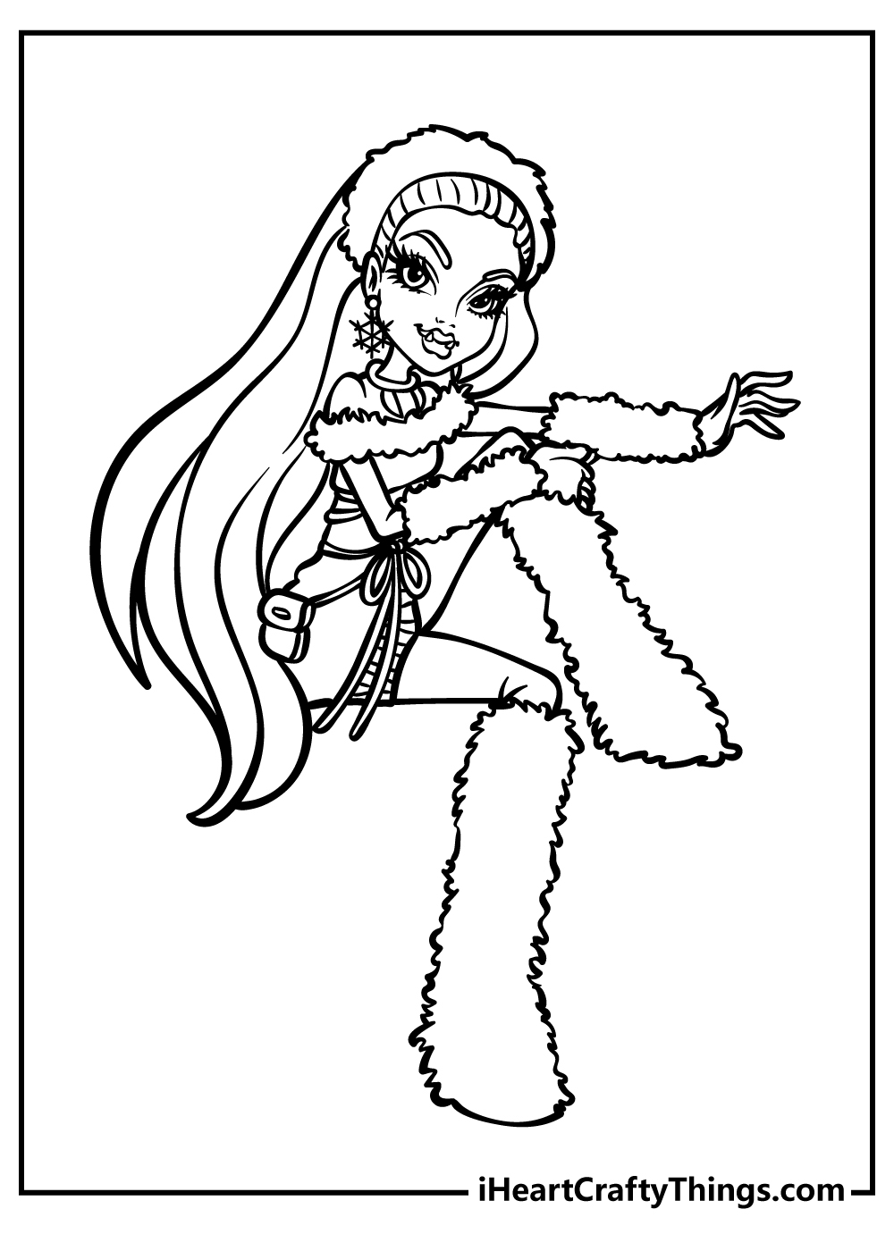 monster high coloring printables monster high coloring printables
