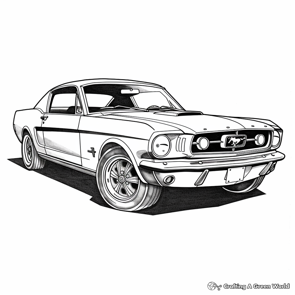 Muscle Car Coloring Pages Free Printable  Muscle Car Coloring Pages Free Printable