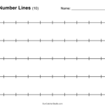 Number Lines Integers Decimals Blank Missing Numbers Free Printables Monograms Design Tools Patterns DIY Projects