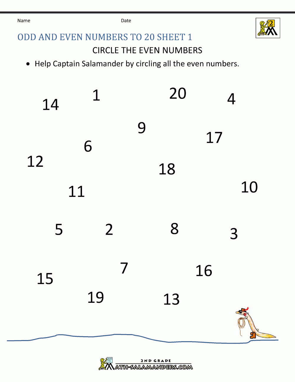 Odd Numbers And Even Numbers Worksheet Odd Numbers And Even Numbers Worksheet