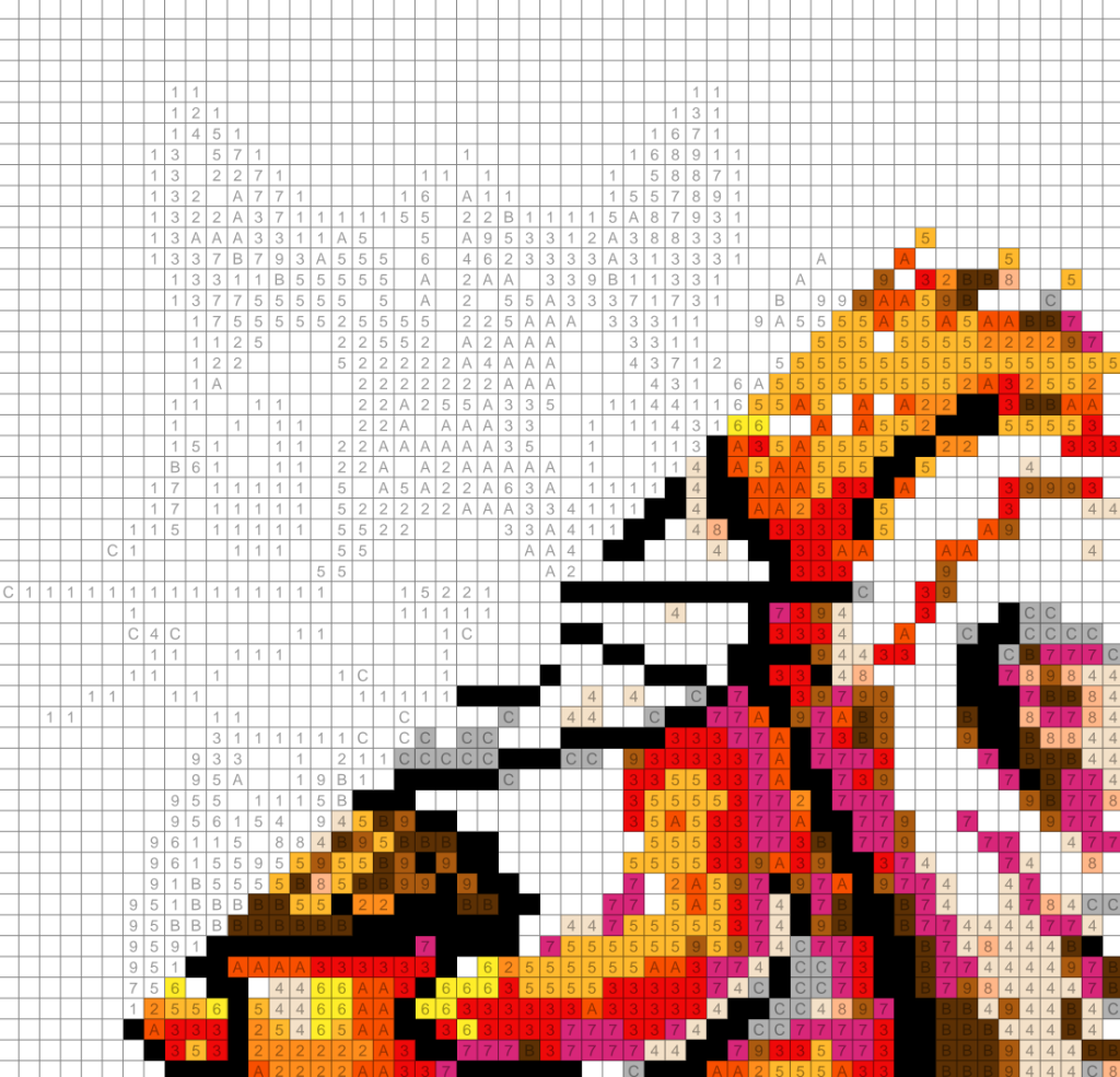 Pixel Color By Number For Adults Pixelcolorist Pixel Color By Number For Adults Pixelcolorist
