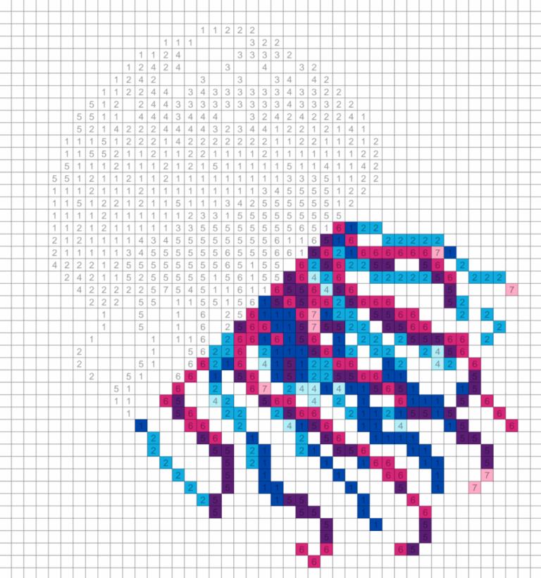 Pixel Color By Number For Adults Pixelcolorist