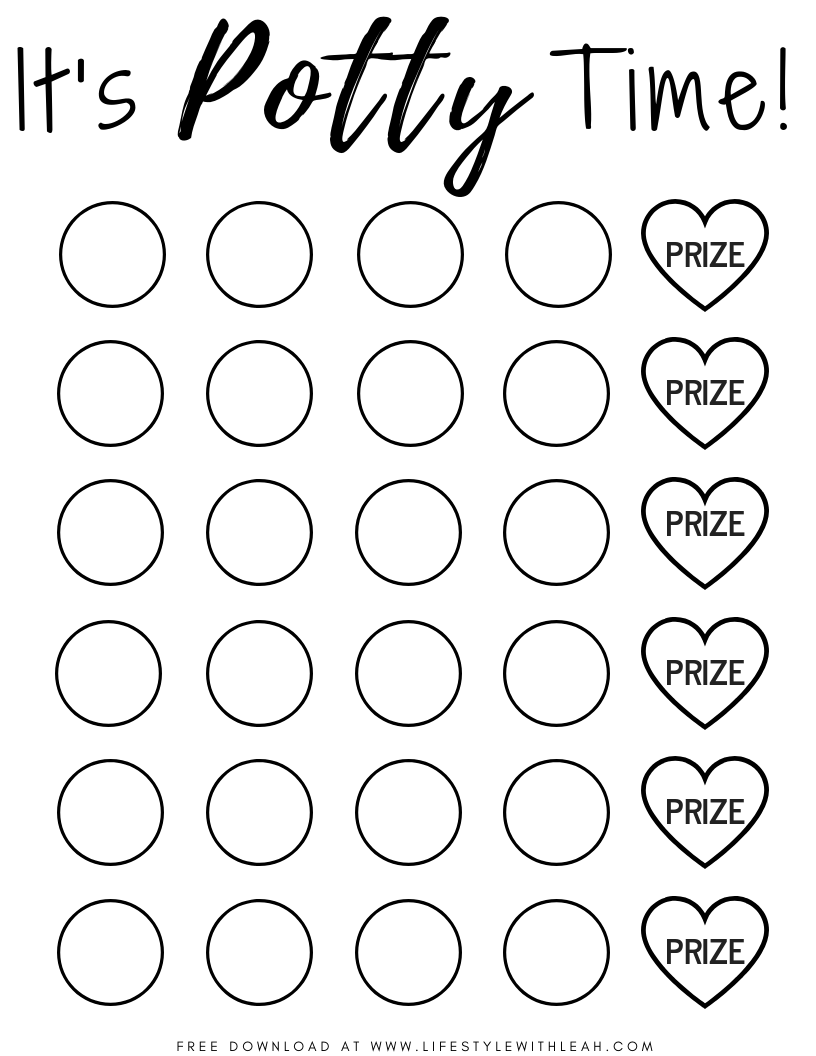 free printable potty chart free printable potty chart