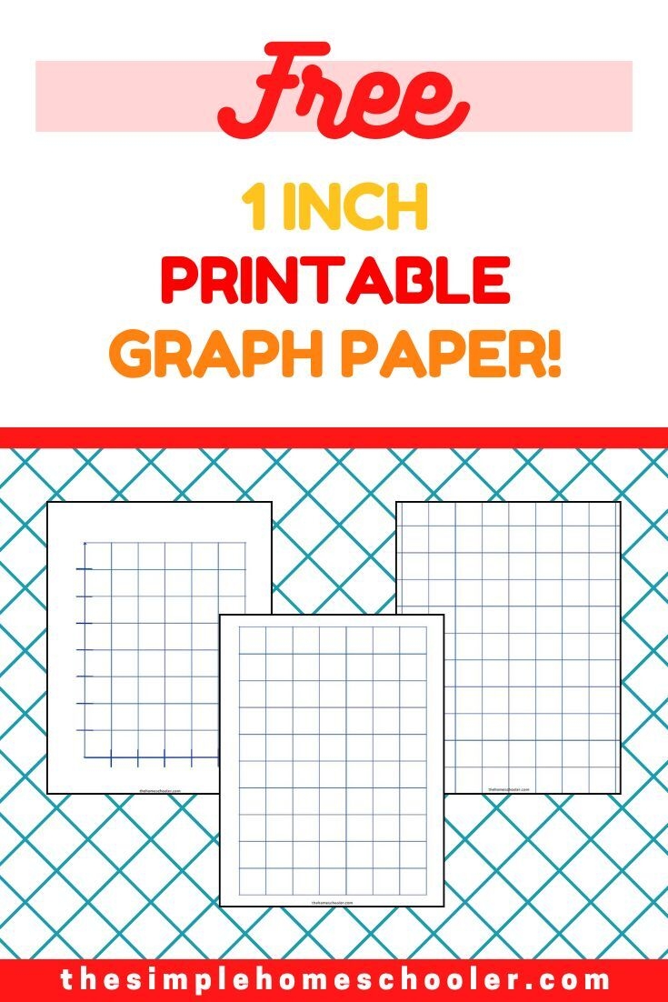 Precise 1 Inch Graph Paper Templates Free Printable The Simple Homeschooler Precise 1 Inch Graph Paper Templates Free Printable The Simple Homeschooler
