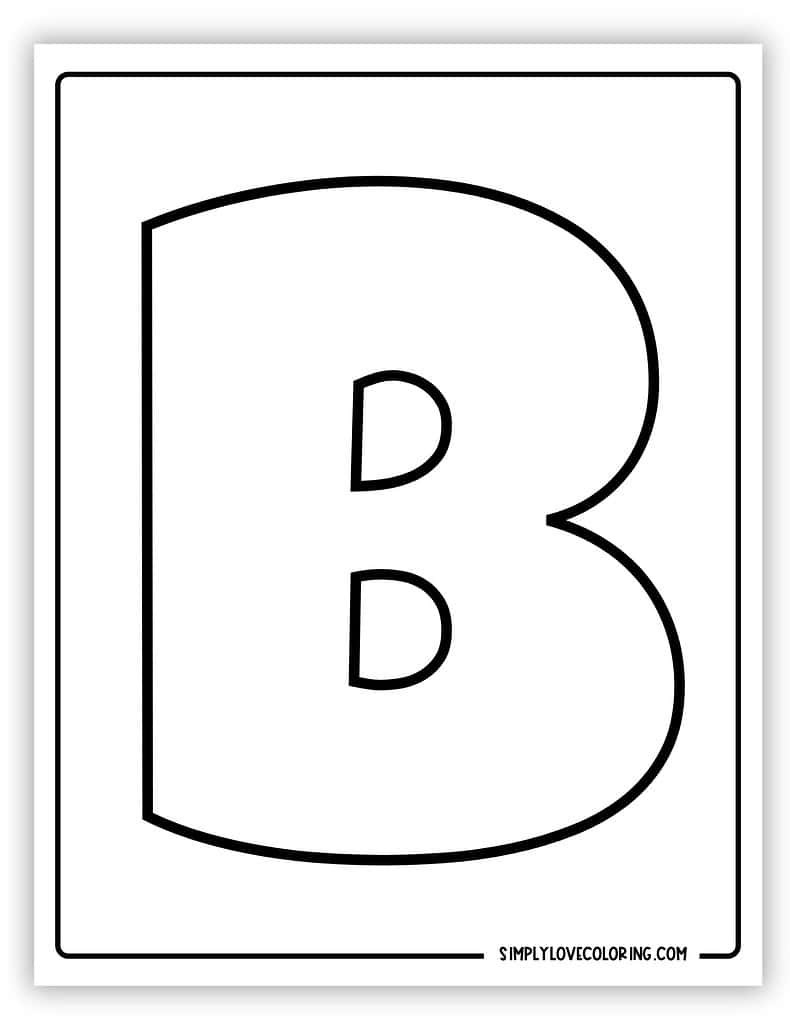 Printable Bubble Letters Free PDF Printables Simply Love Coloring Printable Bubble Letters Free PDF Printables Simply Love Coloring