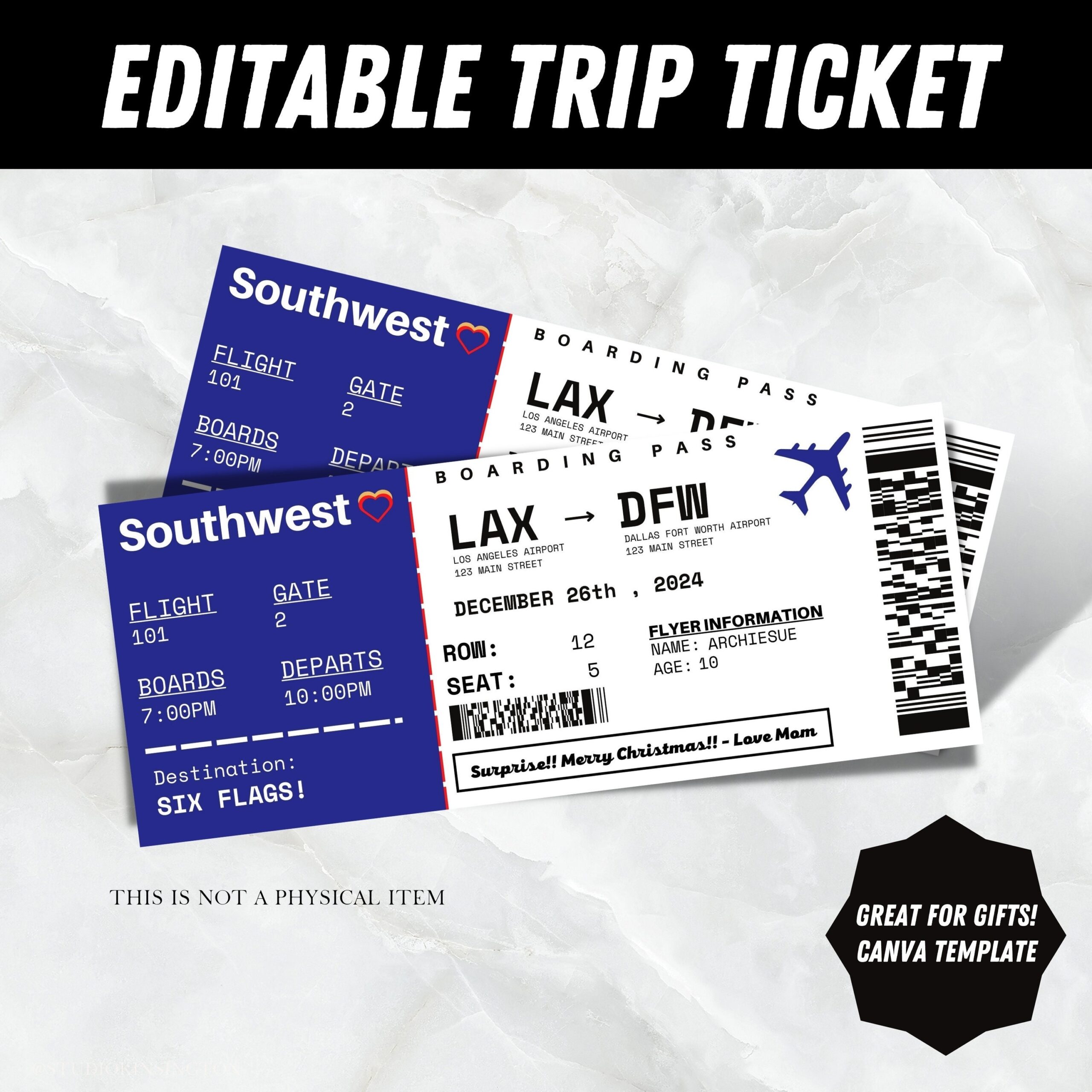 southwest airlines boarding passes printable southwest airlines boarding passes printable