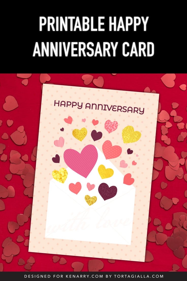 printable anniversary cards printable anniversary cards