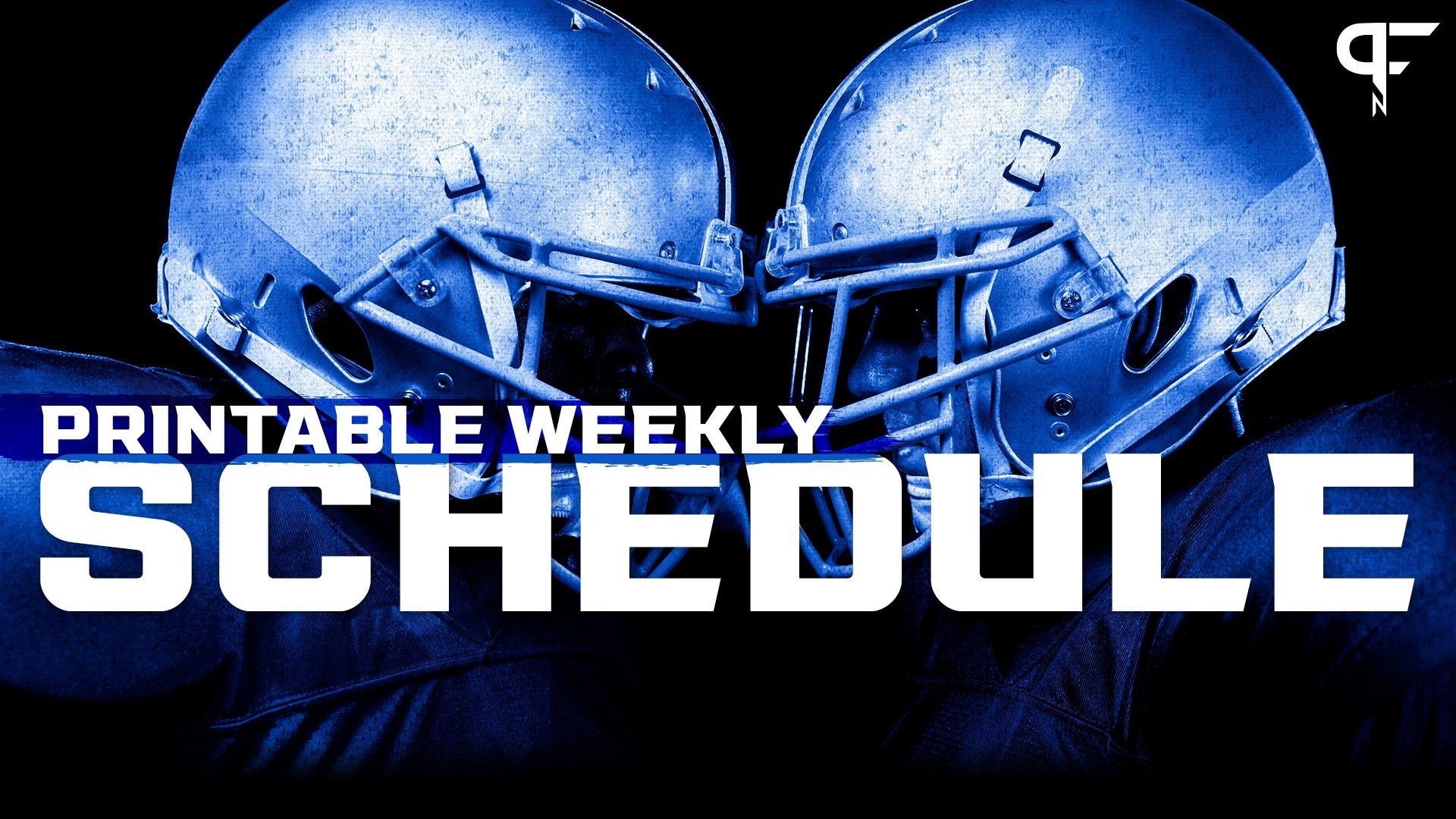 Printable NFL Weekly Schedule Updated 2024  Printable NFL Weekly Schedule Updated 2024