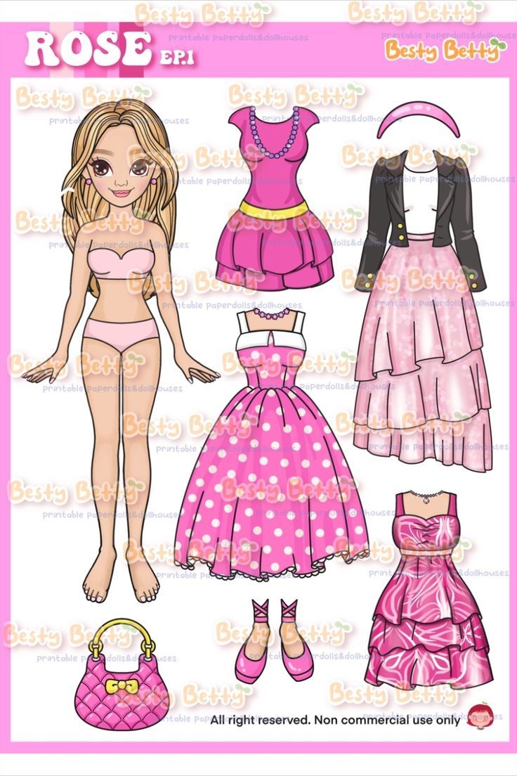 Printable Paper Doll Printable Paper Doll