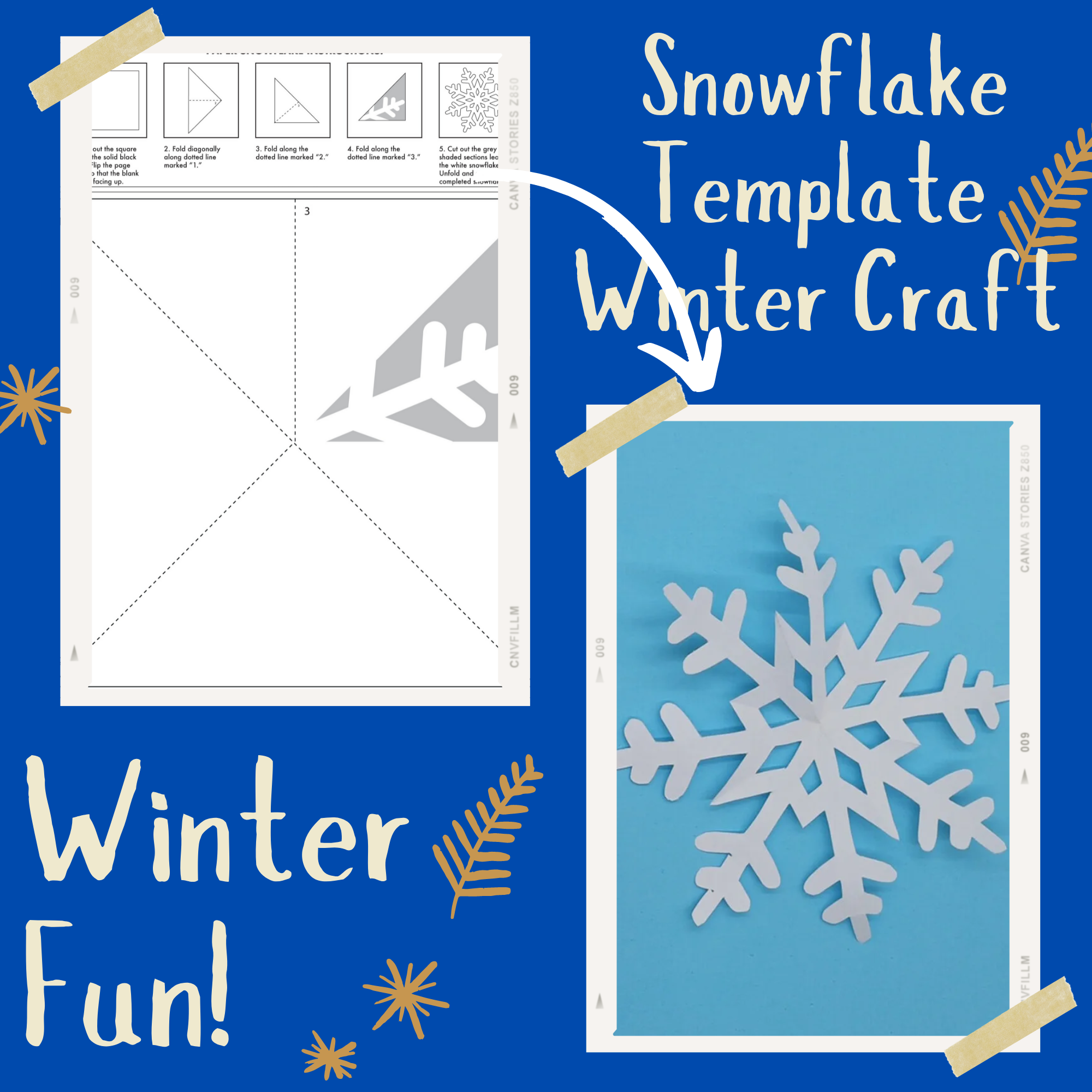 Printable Paper Snowflake Template Winter Activities Winter Craft Made By Teachers Printable Paper Snowflake Template Winter Activities Winter Craft Made By Teachers