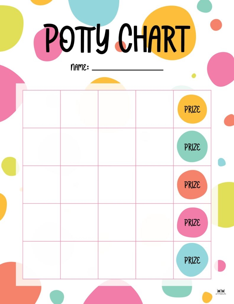 Printable Potty Training Charts 20 Pages Printabulls Printable Potty Training Charts 20 Pages Printabulls