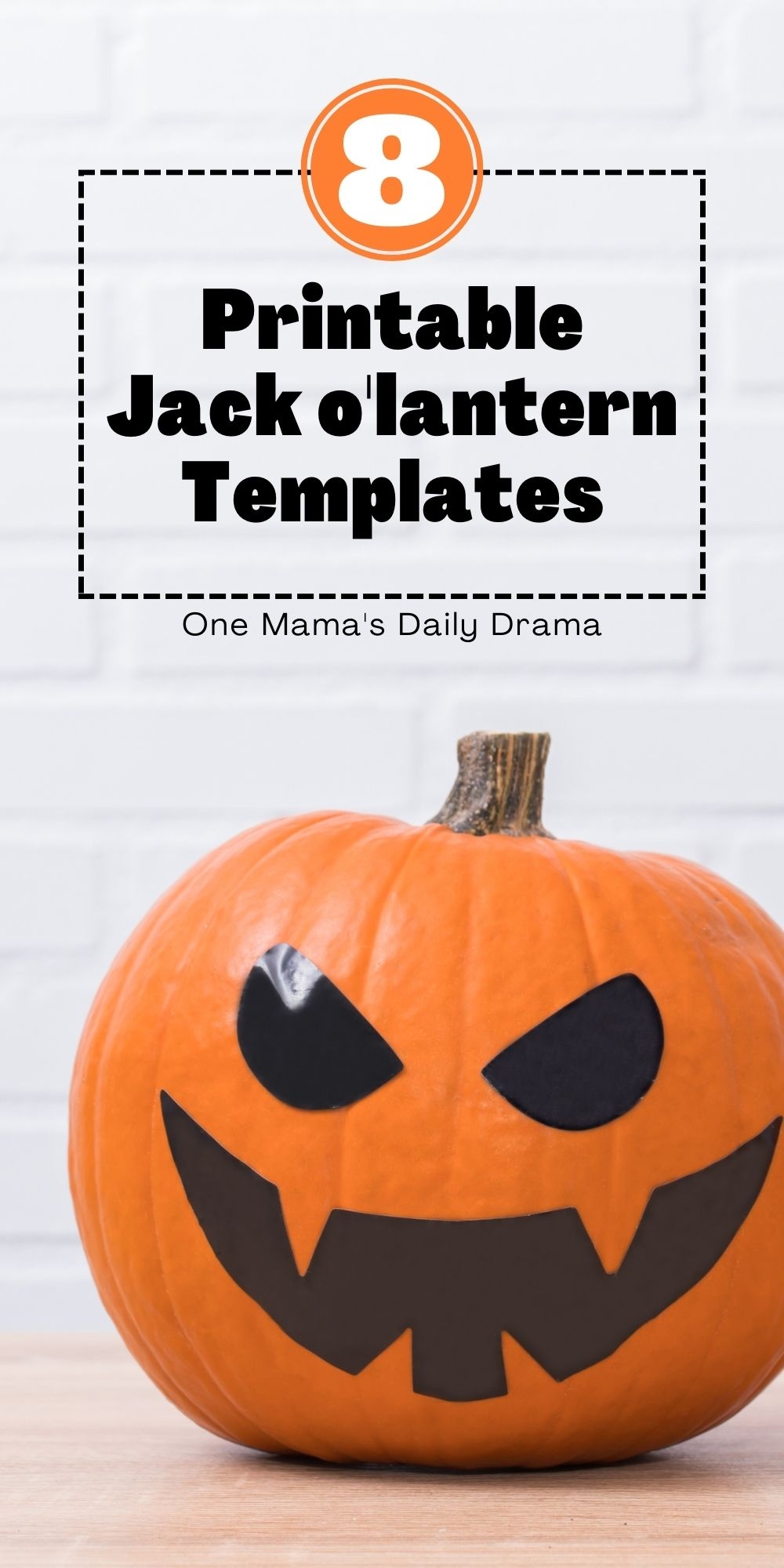 Printable Pumpkin Carving Templates