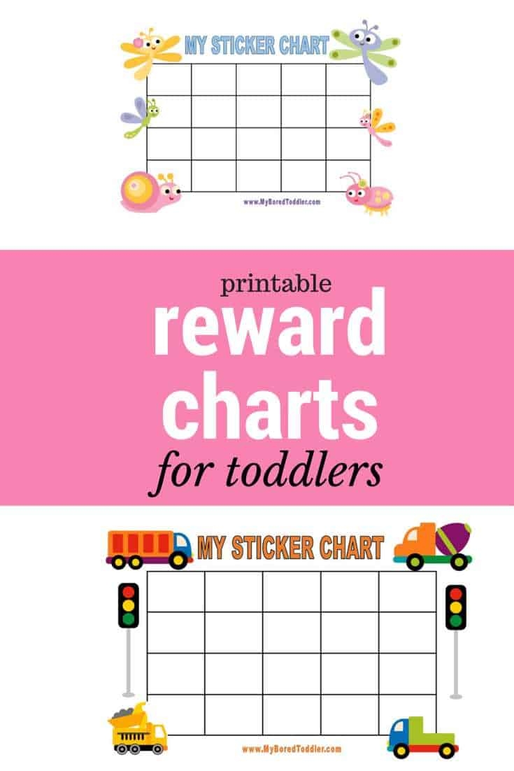 Printable Reward Charts My Bored Toddler Reusable And Fun Printable Reward Charts My Bored Toddler Reusable And Fun