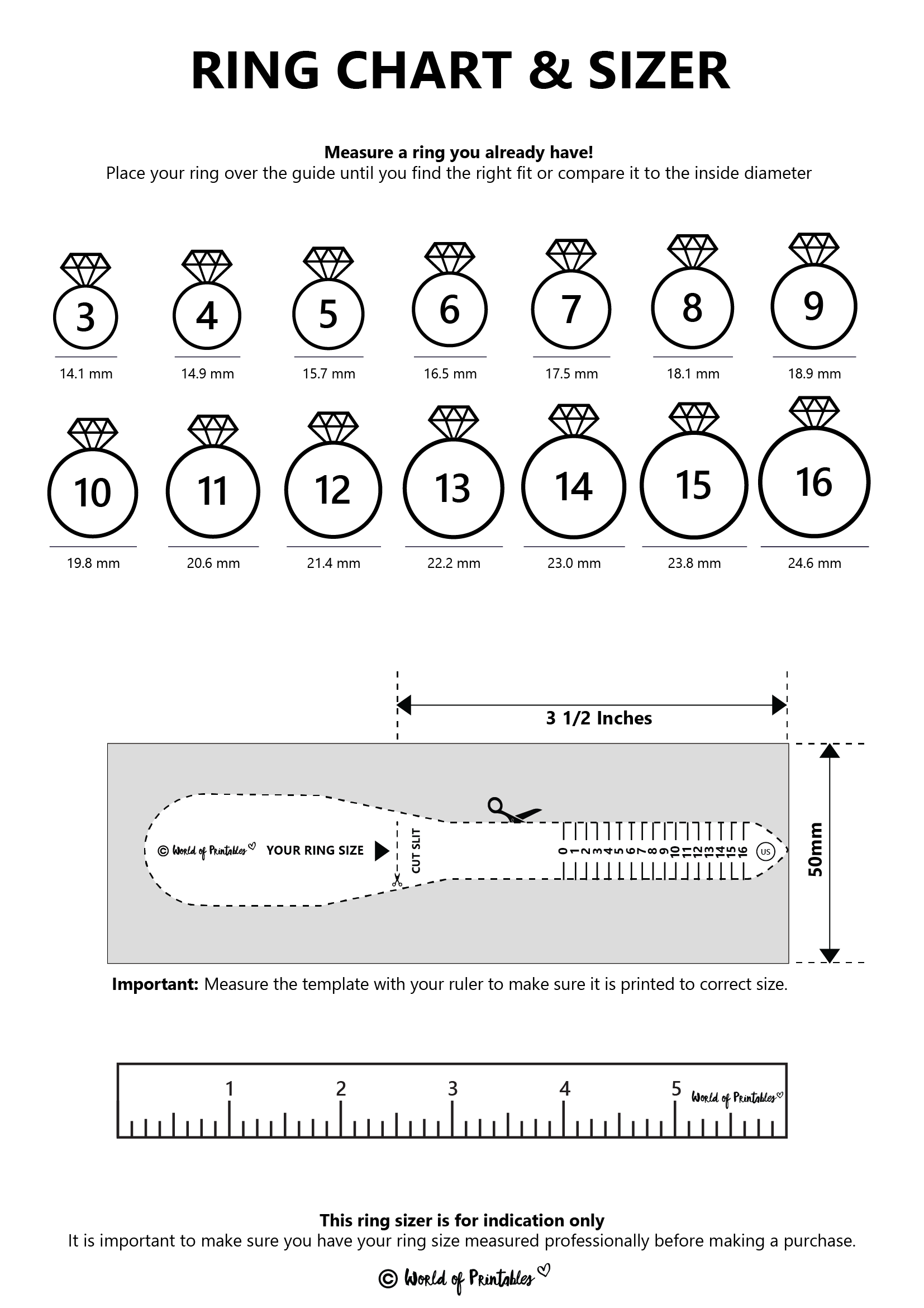 Printable Ring How To Measure Your Ring Size Online Ring Sizer Hot Sale Online Printable Printable Ring How To Measure Your Ring Size Online Ring Sizer Hot Sale Online Printable