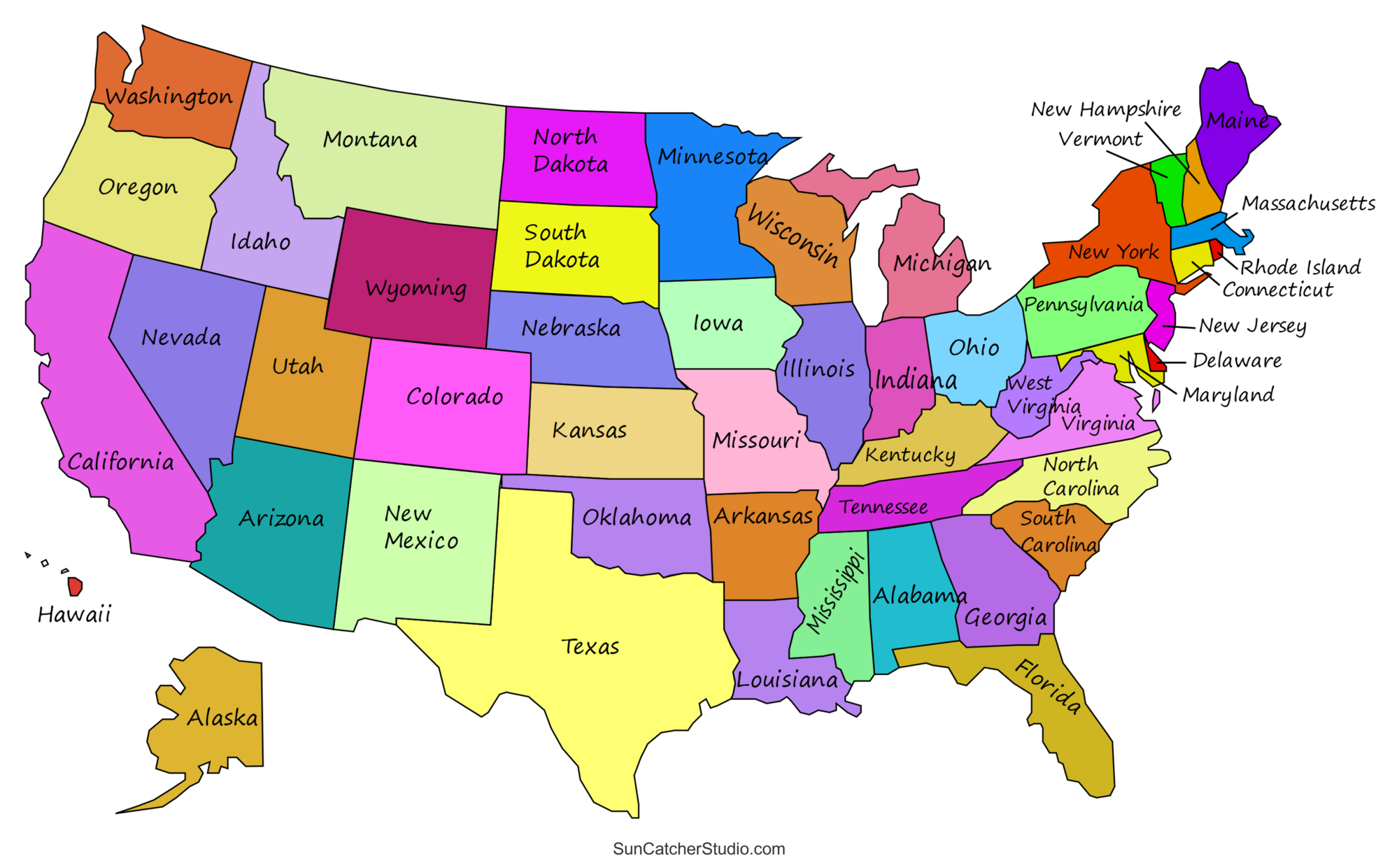 Printable US Maps With States USA United States America Free Printables Monograms Design Tools Patterns DIY Projects Printable US Maps With States USA United States America Free Printables Monograms Design Tools Patterns DIY Projects
