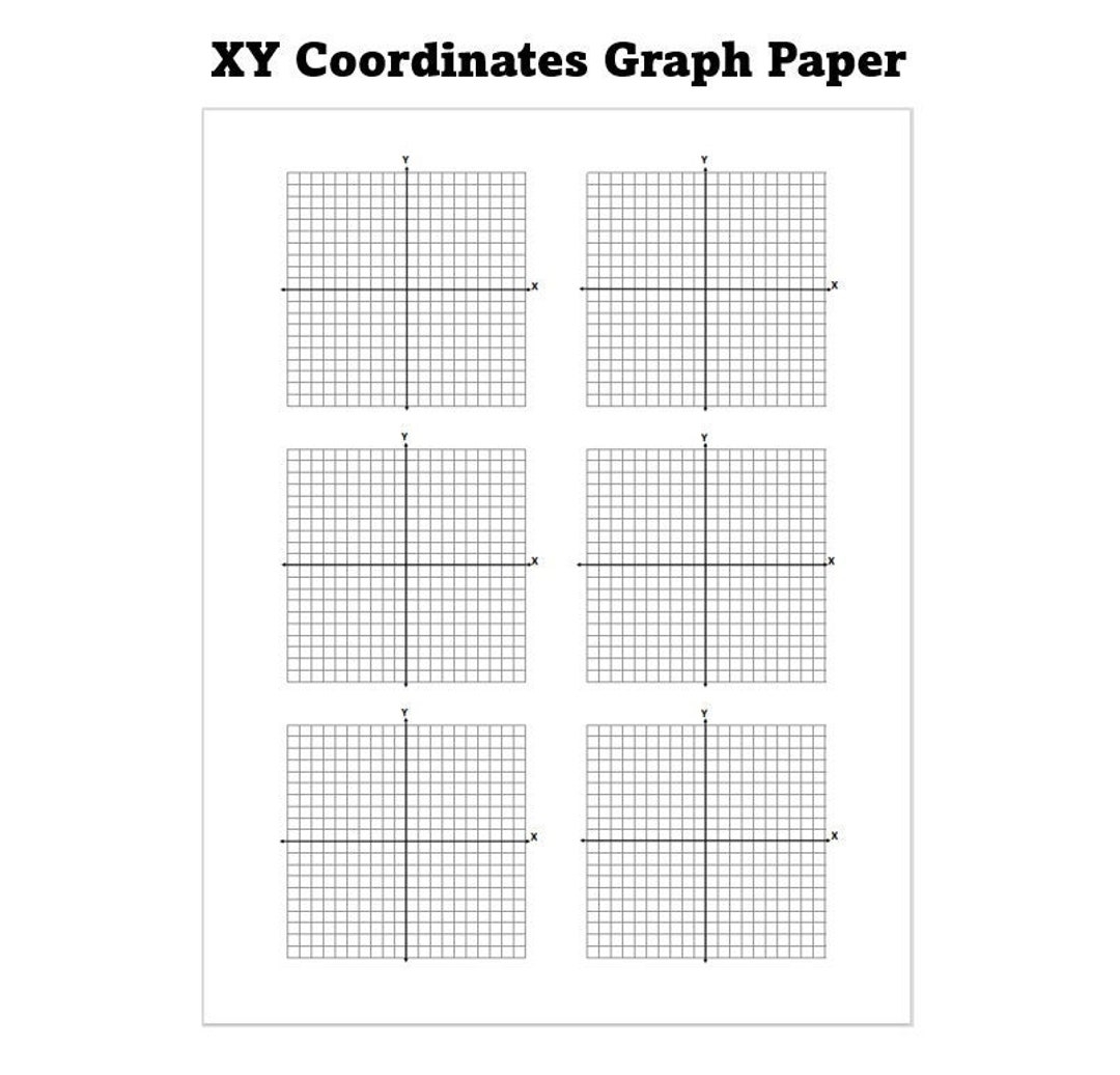 coordinate plane printable coordinate plane printable