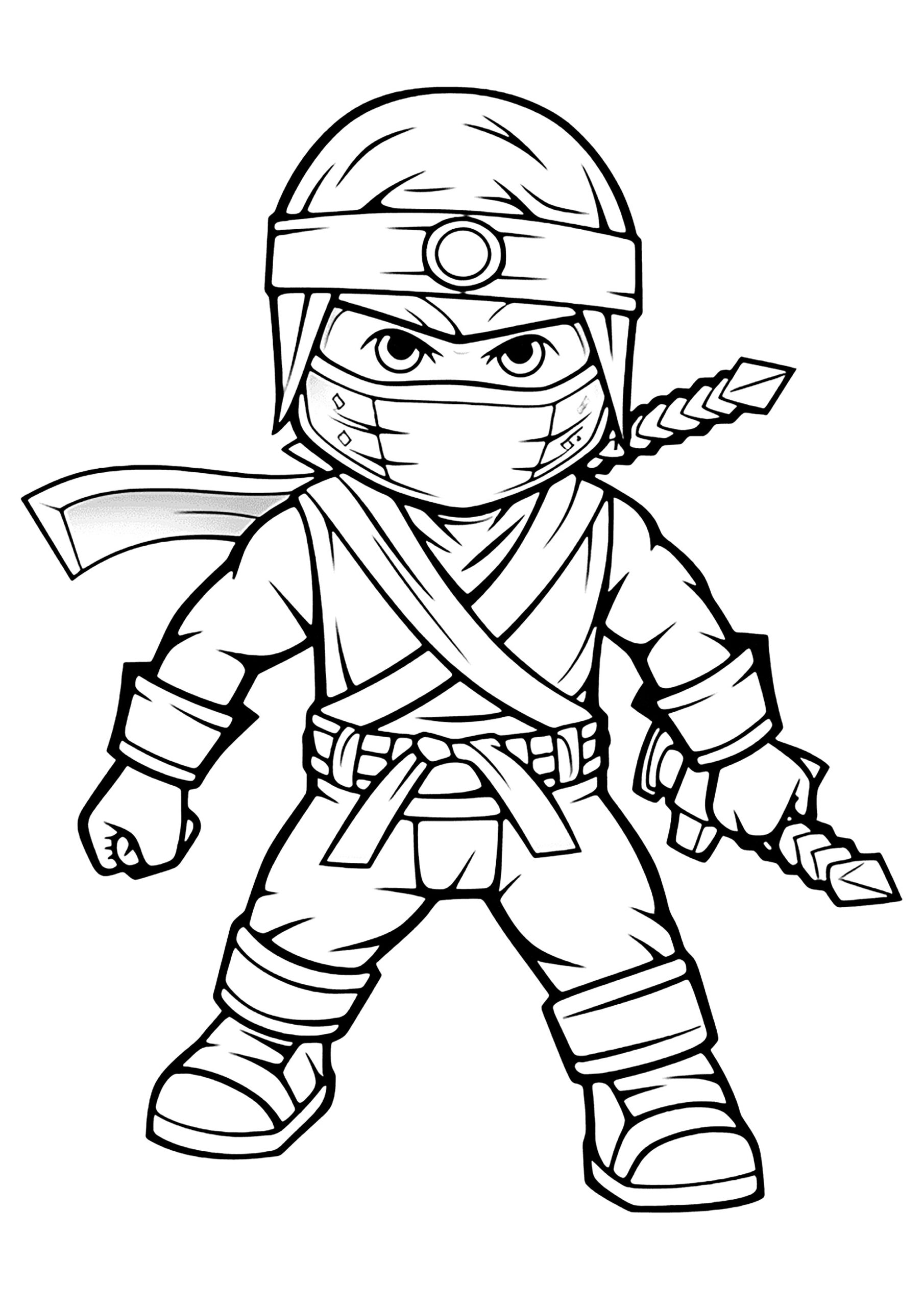Samurai Ready To Attack Ninjago Coloring Pages Samurai Ready To Attack Ninjago Coloring Pages