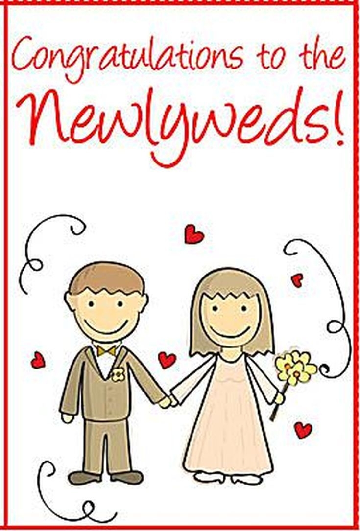 Say Congrats With A Free Printable Wedding Card Say Congrats With A Free Printable Wedding Card