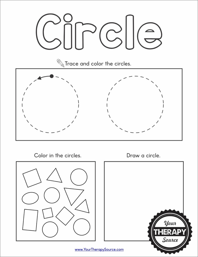 Shapes Worksheet Preschool Free Printables Your Therapy Source Shapes Worksheet Preschool Free Printables Your Therapy Source