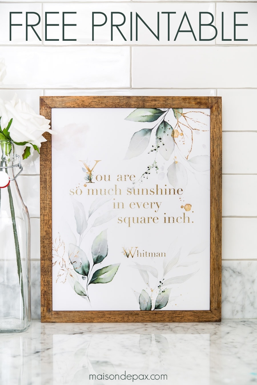 So Much Sunshine Printable Wall Art Maison De Pax So Much Sunshine Printable Wall Art Maison De Pax