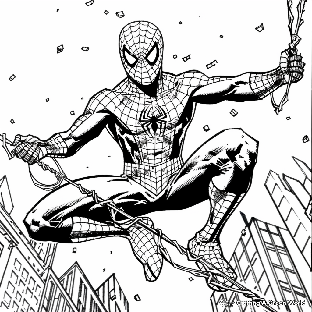 Spiderman And Venom Coloring Pages Free Printable  Spiderman And Venom Coloring Pages Free Printable