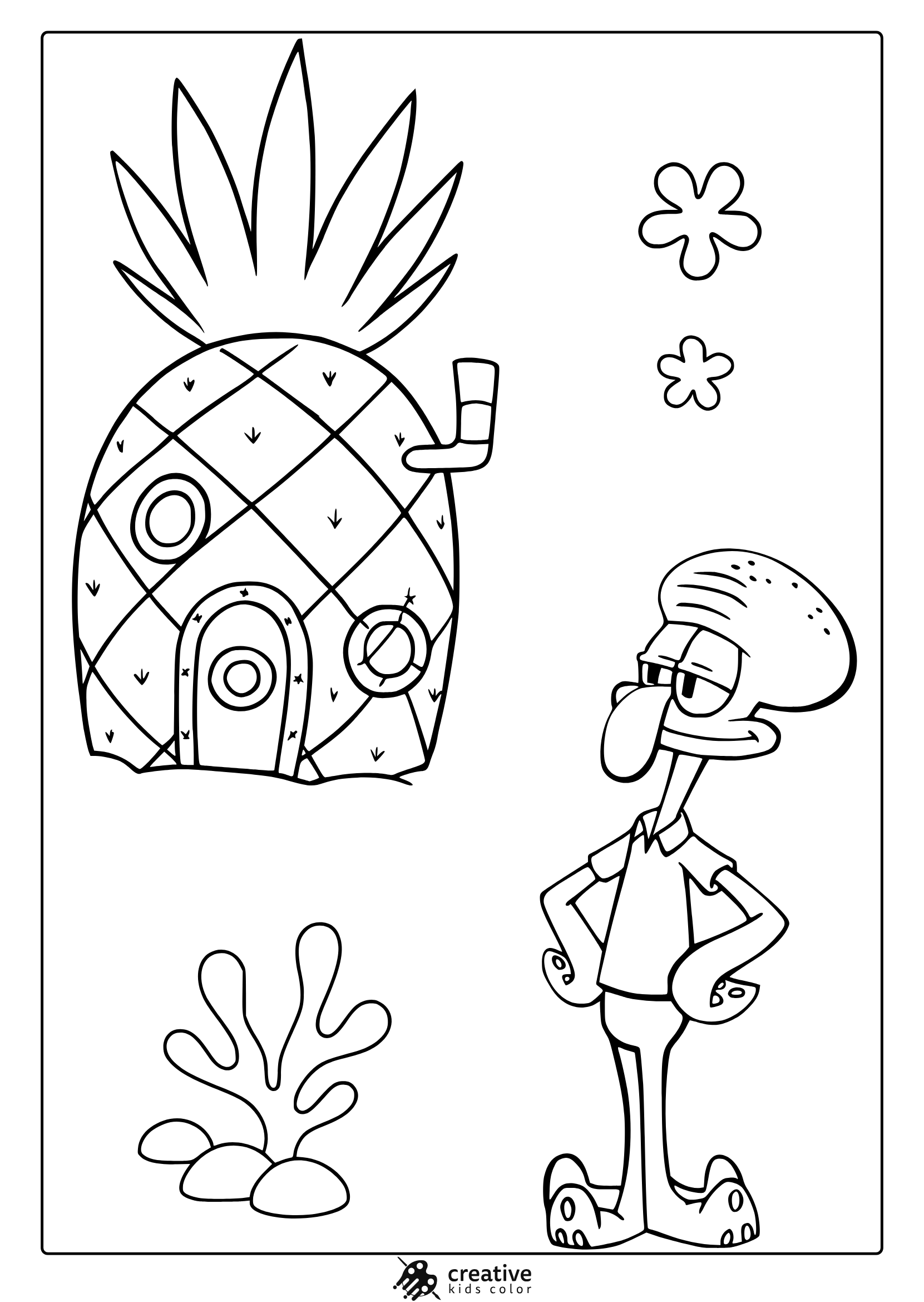 Spongebob Coloring Pages 30 Free Printable PDF 