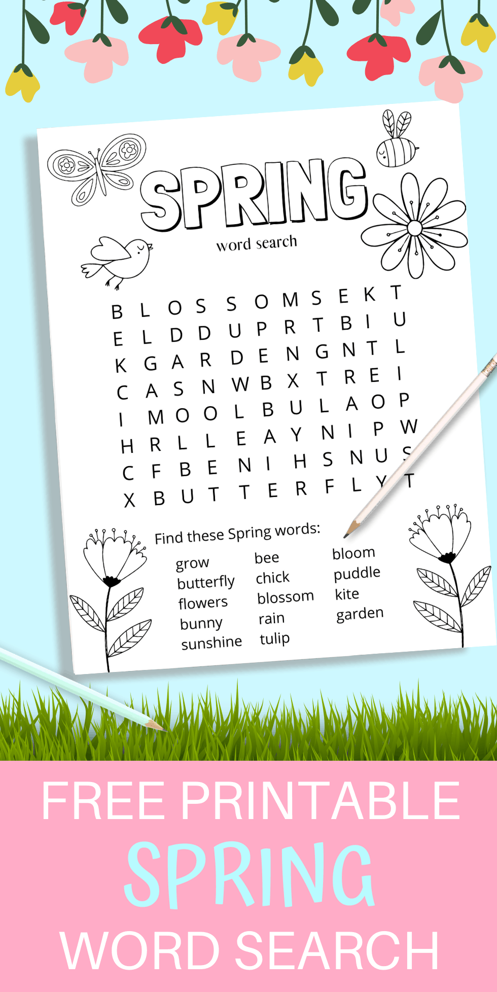 free printable childrens word search free printable childrens word search