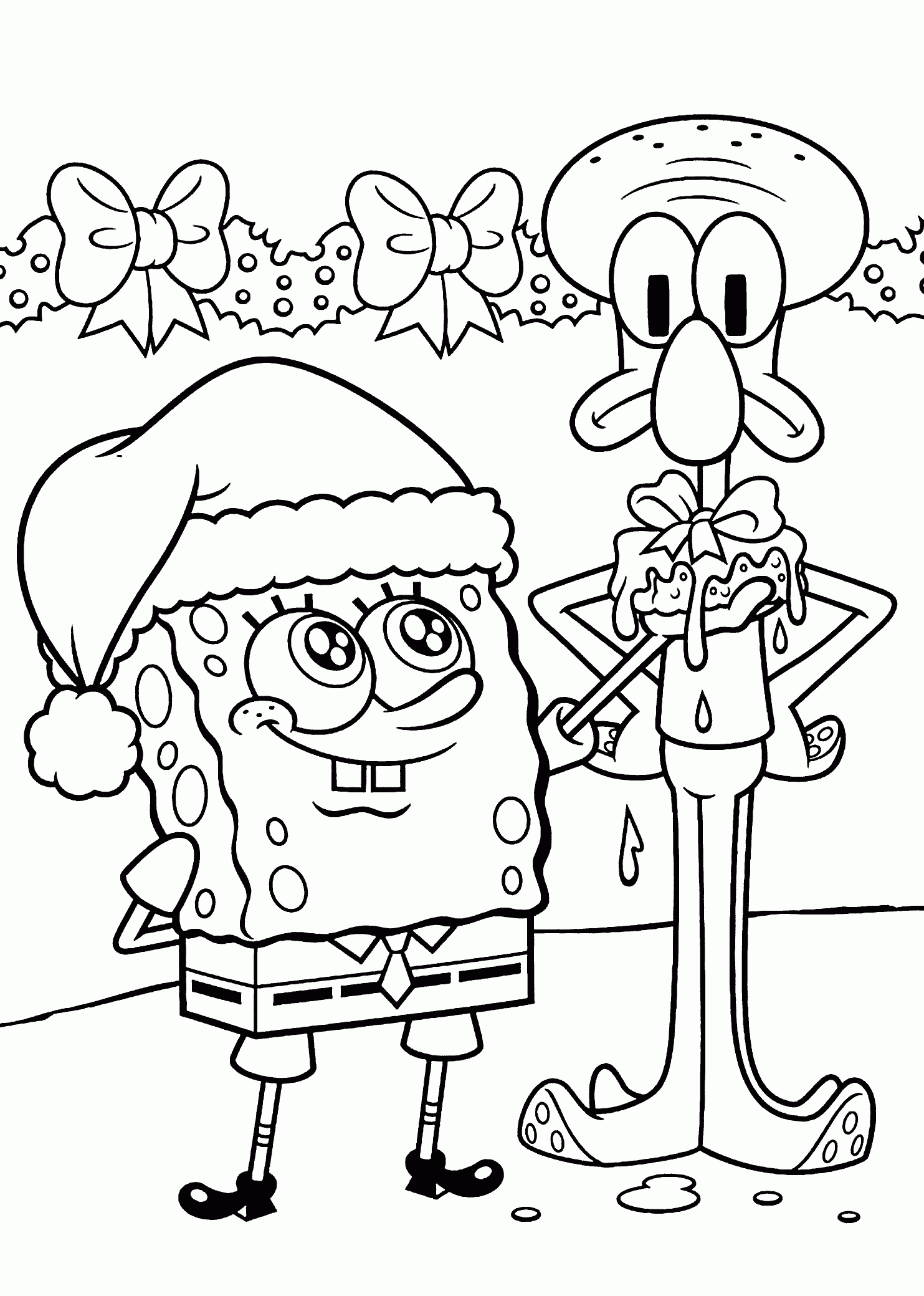 Squidward Coloring Pages Best Coloring Pages For Kids Squidward Coloring Pages Best Coloring Pages For Kids