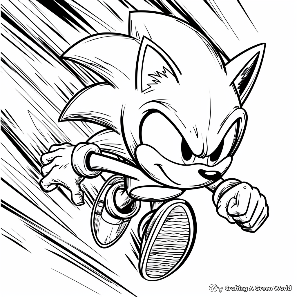 free printable sonic colouring pages free printable sonic colouring pages
