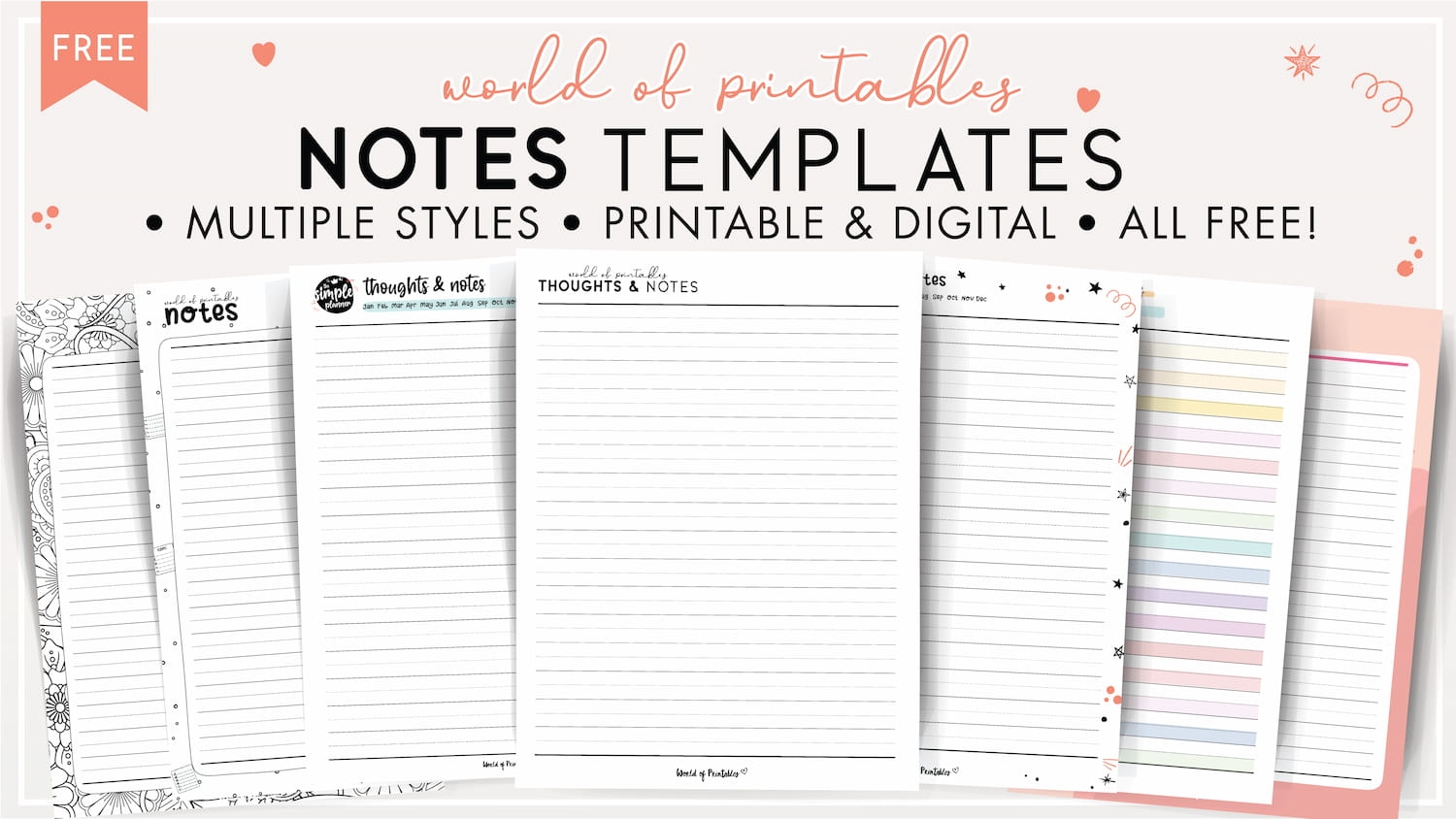 Templates World Of Printables Templates World Of Printables