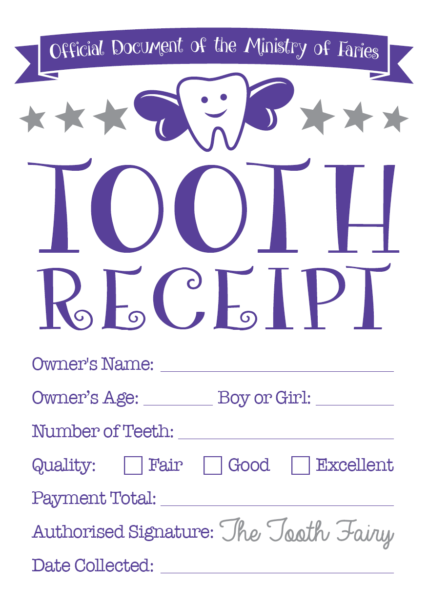 tooth fairy letter printable tooth fairy letter printable