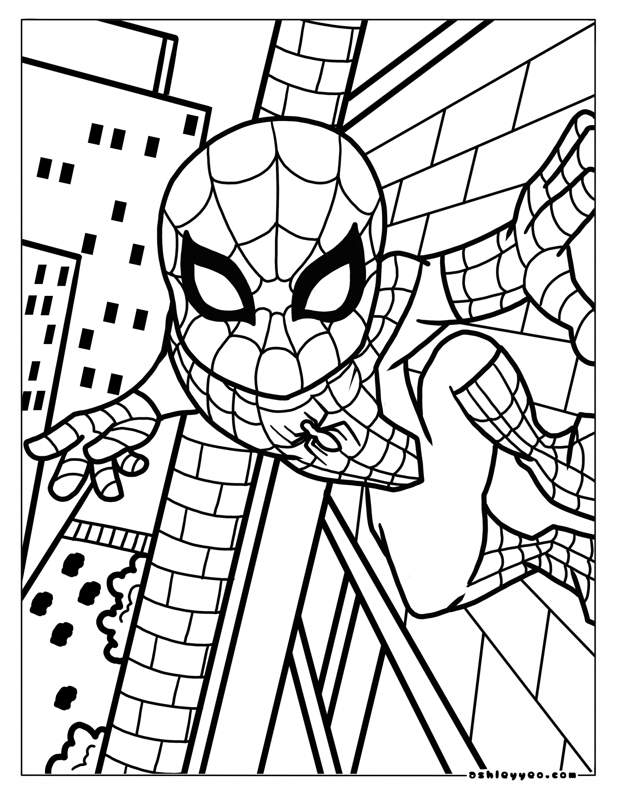 printable spiderman coloring pages printable spiderman coloring pages