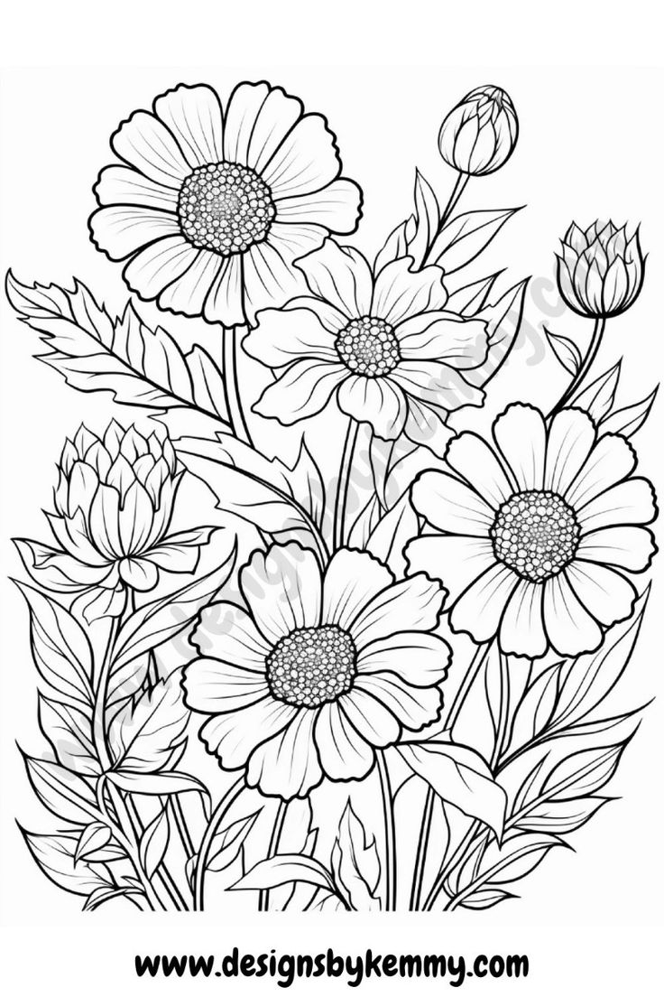 flower pictures for coloring printables flower pictures for coloring printables